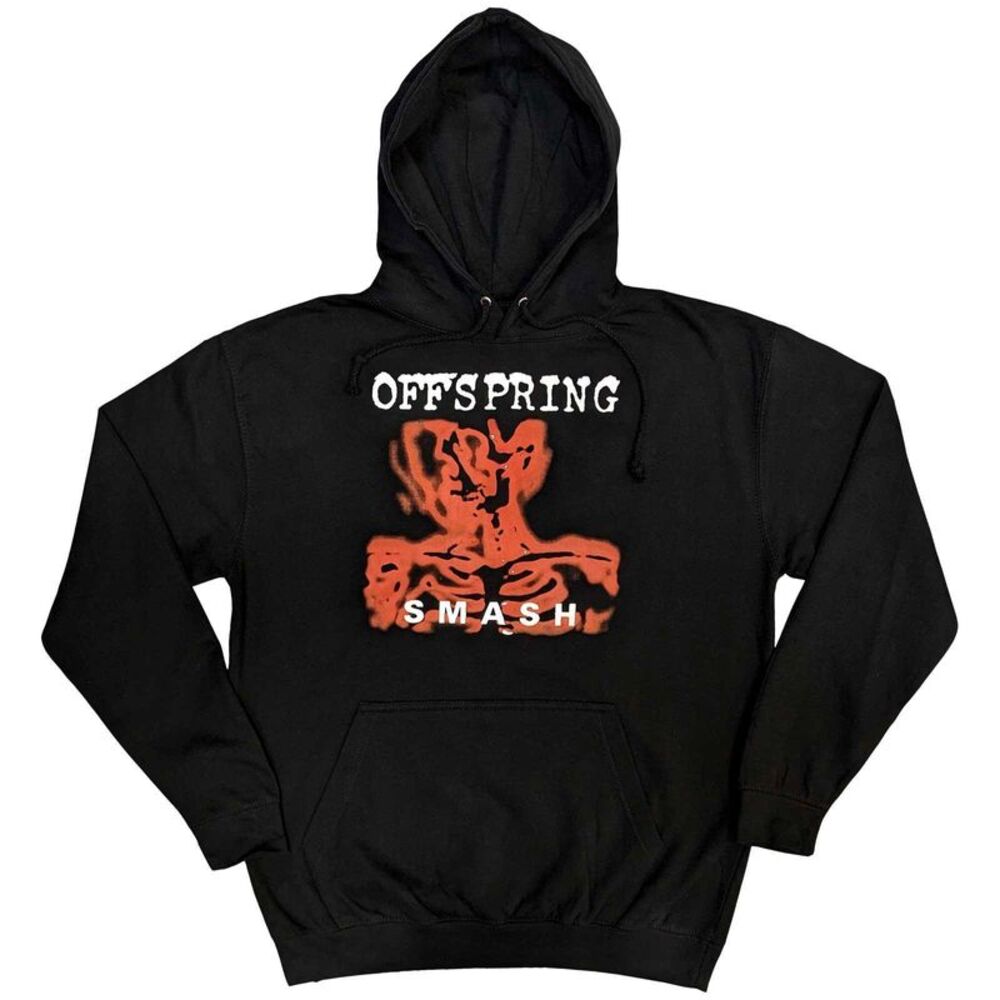 The Offspring Unisex Adult Smash Pullover Hoodie / Black